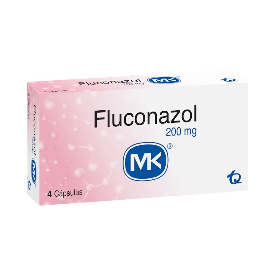 Fluconazol MK 200mg Cápsula Caja x4Cáp.