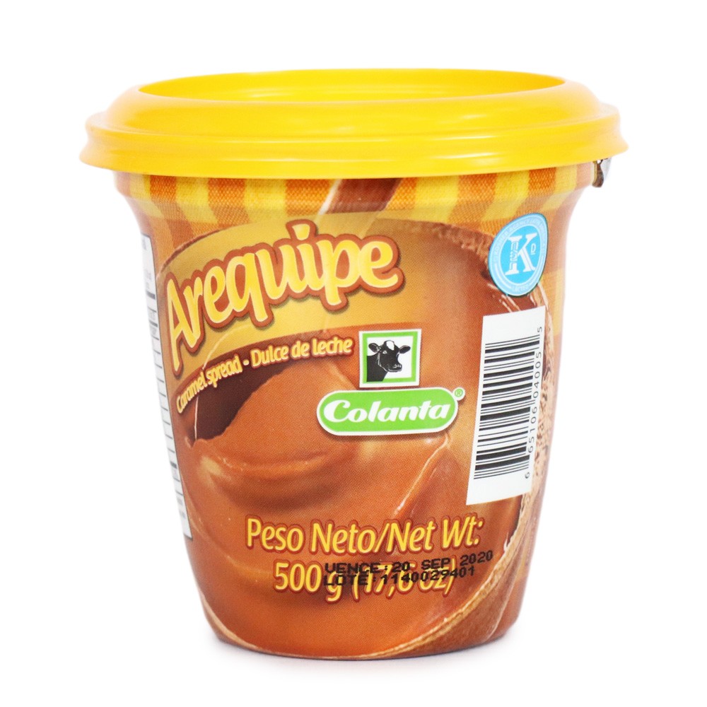 AREQUIPE KIPE VASO COLANTA  x 500GR
