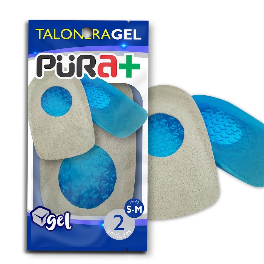 Taloneras Püra+ Gel Zapatos Cómodos Y Suaves Par X1Und.