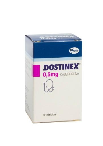 Dostinex 0.5Mg Tabletas Caja X8Tab. Pfizer Cabergolina