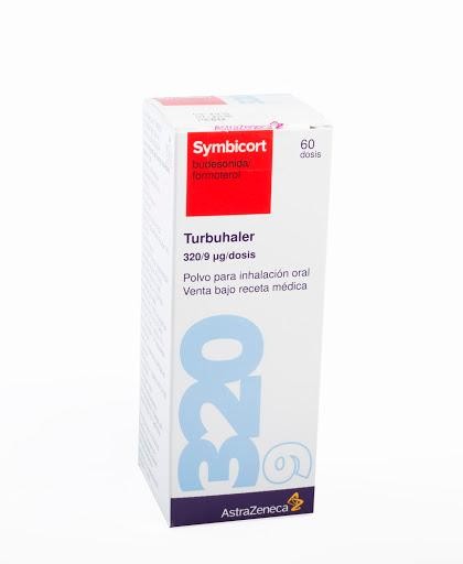 SYMBICORT TURBUHALER 320/9 POL.INH. X60DOS. AST BUDESONIDA FORMOTEROL