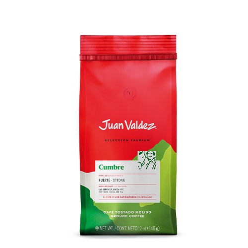 Cafe Juan Valdez Premium Cumbre Molido x 340gr