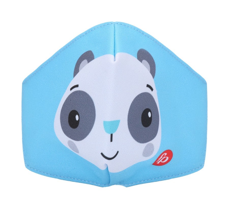 Tapabocas Fisher Price Niños Oso Panda x 1Und