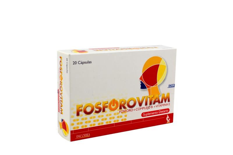 Solo Online Fosforovitam Capsula x 20 Und