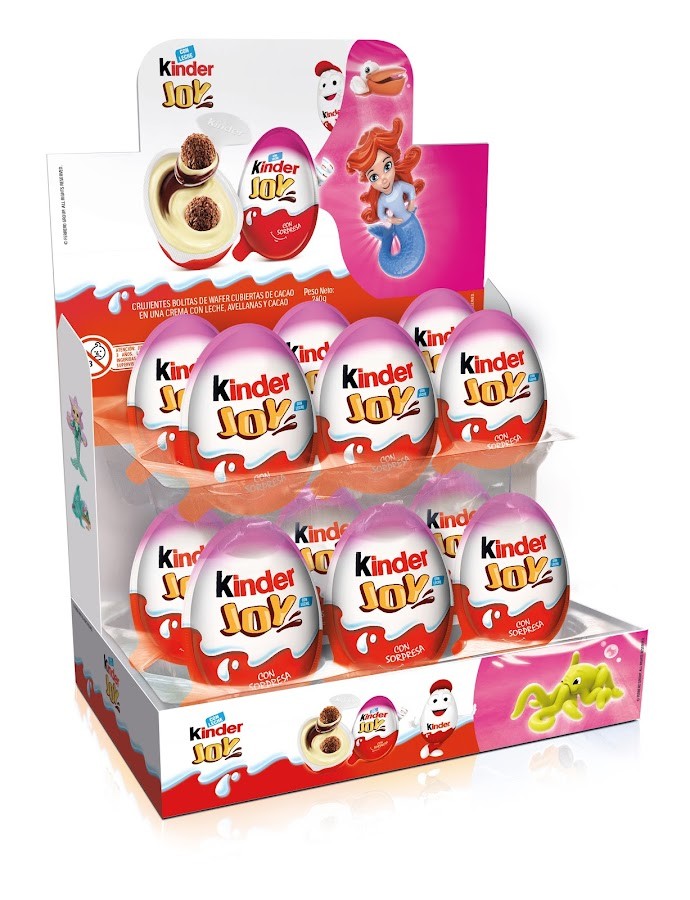 Huevo Kinder Joy Sorpresa Niña x 1und