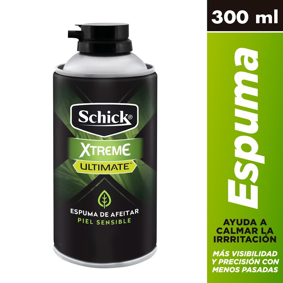 **Espuma de Afeitar Schick Extreme x 300Ml