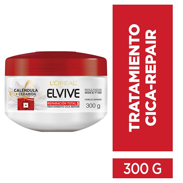 TRATAMIENTO L´OREAL ELVIVE REPARACIÓN TOTAL 5+ REPARADOR X300G
