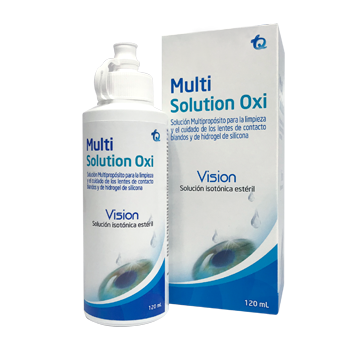 MULTI SOLUCIÓN VISION MULTI COMFORT OXI LENTES BLAN.X120ML