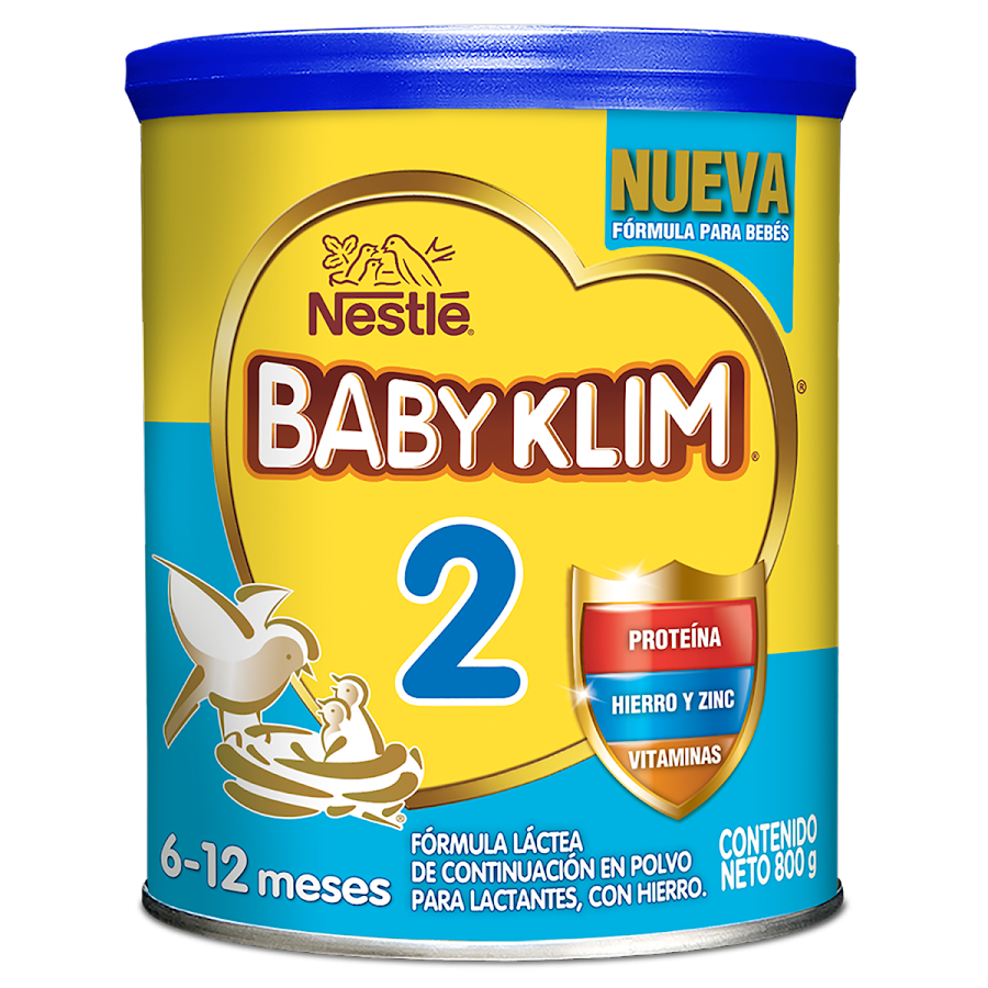 Alimento Lacteo Baby Klim ET 2 Lata x 800Gr