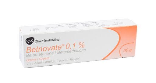 Betnovate 0.1% Crema Tubo x30G. GSK Betametasona
