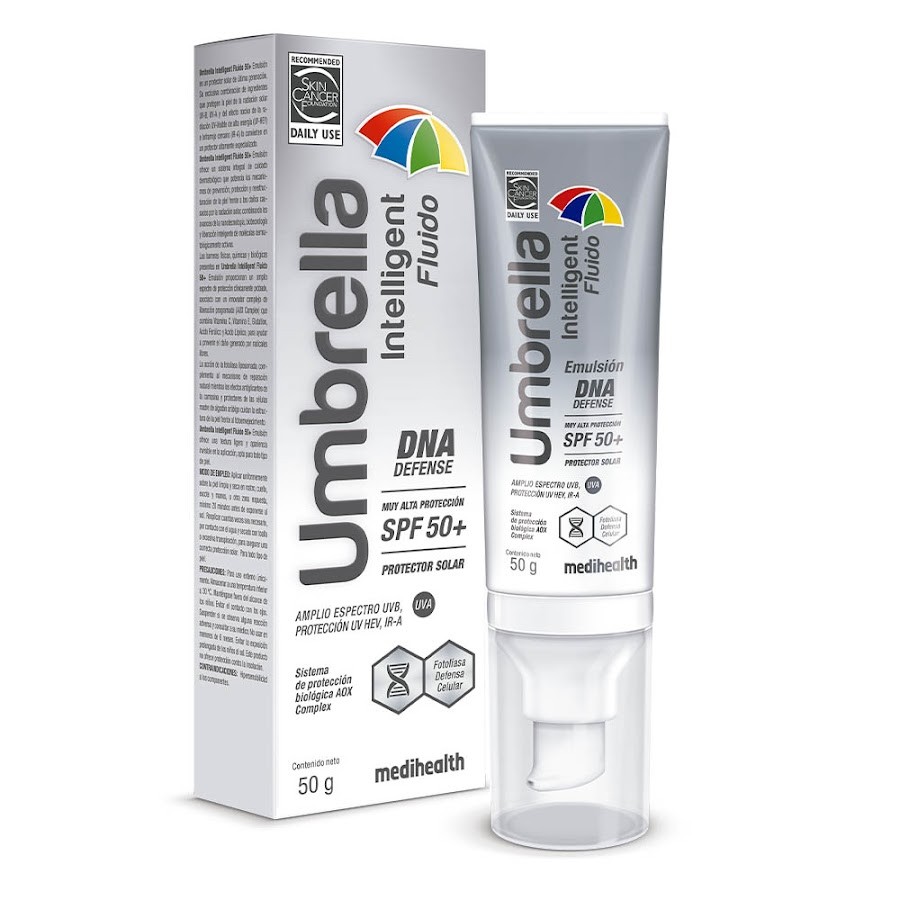 Protector Solar Umbrella Intelligent Fluido Spf50+ x50gr.