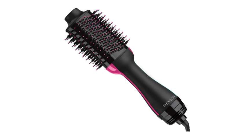 Cepillo Secador y Voluminizador Negro Fucsia Revlon x 1und