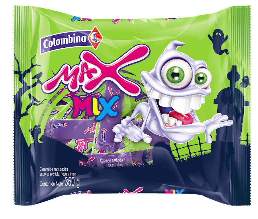$Caramelos Max Mix Colombina x 350Gr