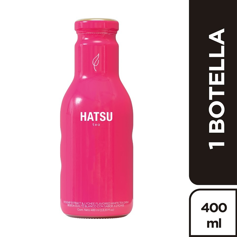 TE HATSU ROSAS  X400ML.