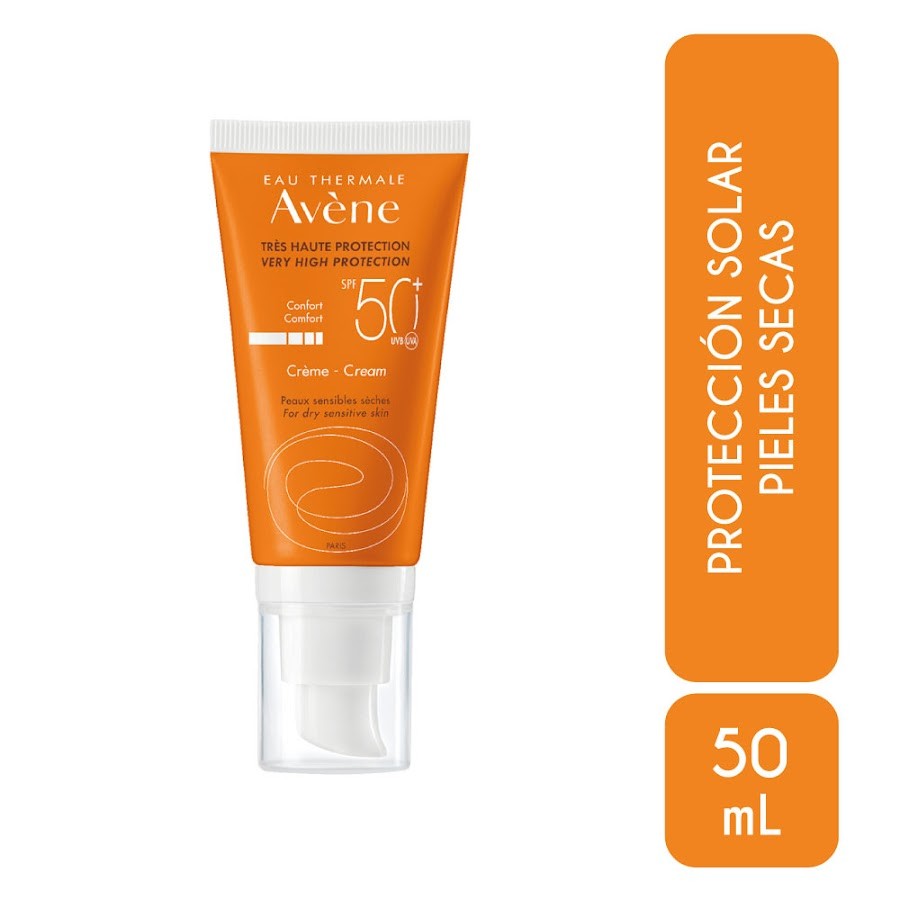 Protector Solar Avene En Crema SPF 50+ X 50Ml