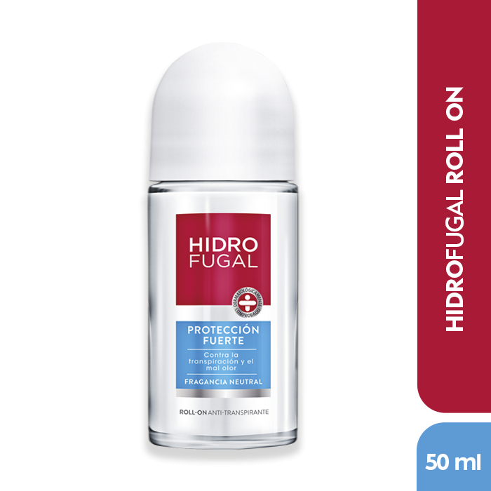 Antitranspirante HIDROFUGAL Clínico Fragancia Nutral Roll On x50Ml