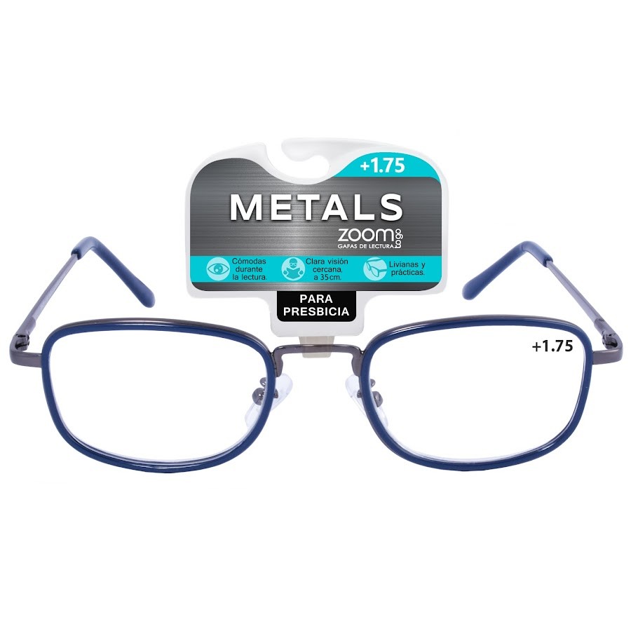 Gafas Zoom Togo Lectura  Metals 1 Aumento 1,75 X1Und