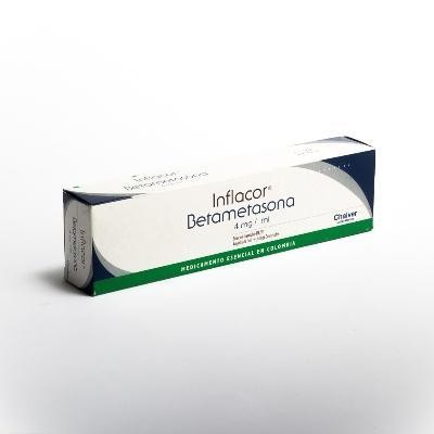 Inflacor 4Mg Ampolleta Frasco X1Amp. Chalver Betametasona