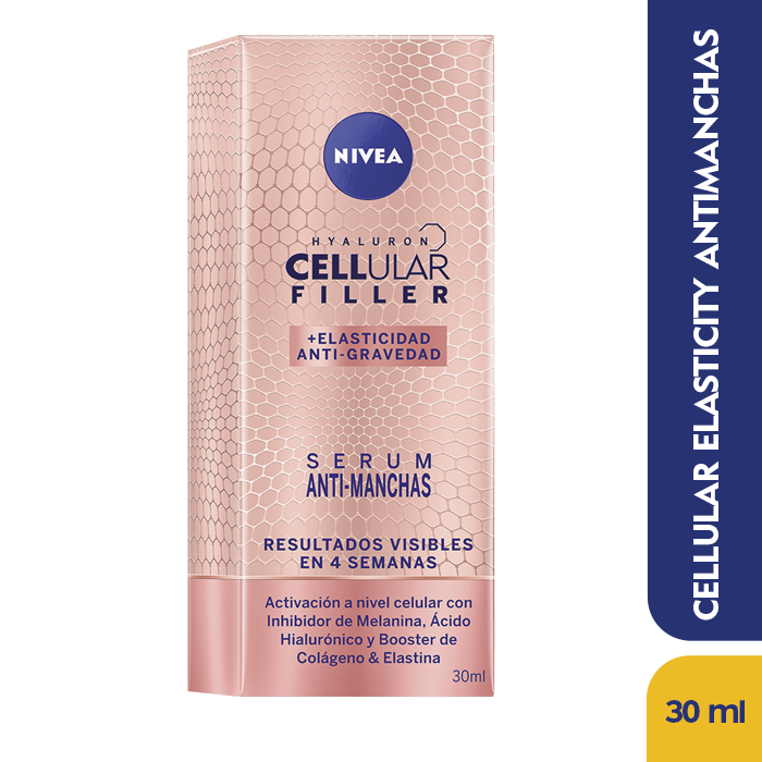 Serum Nivea Elasticity Cellular Filler Antipigmentacion Frasco x30Ml