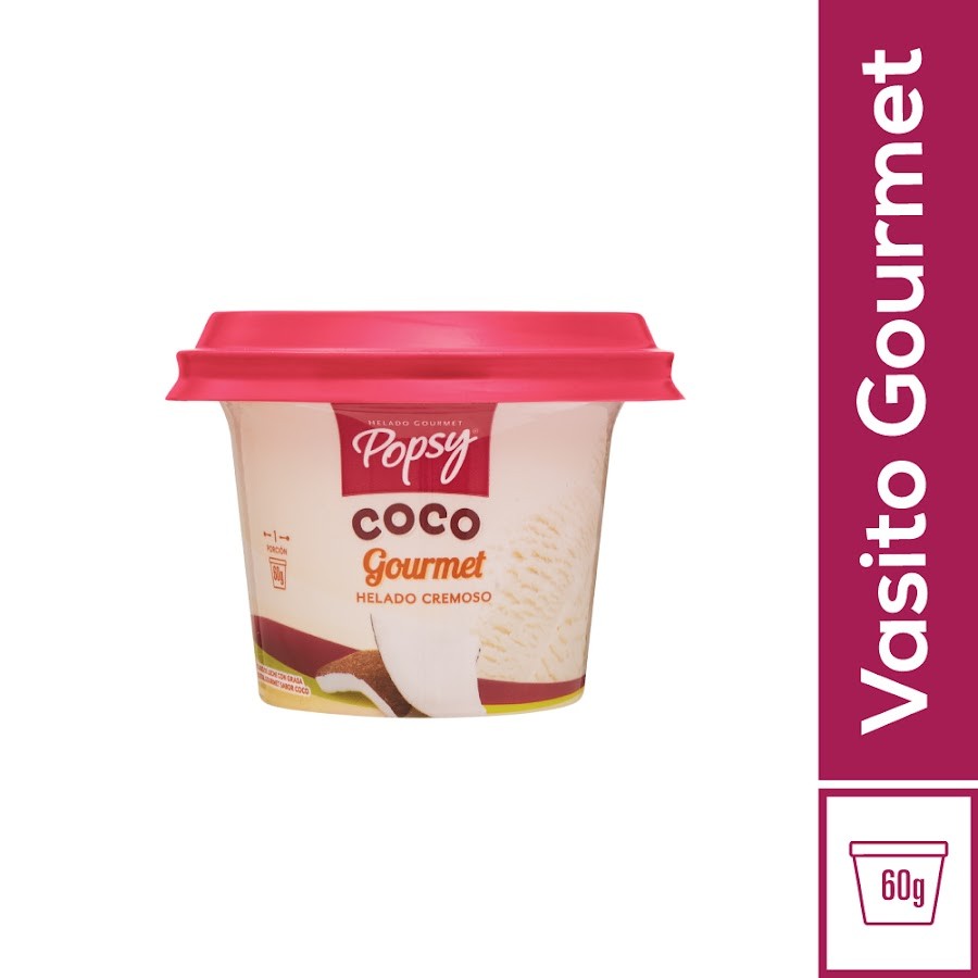 HELADO POPSY COCO GOURMET X60G.