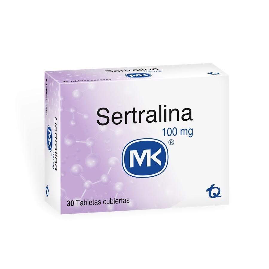 Sertralina 100mg MK Caja x 30Tab