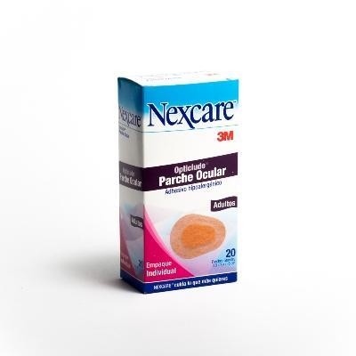 Parche 3M Nexcare Opticlude Ocular Adultos 8.3x5.6 Cm. x20Und.