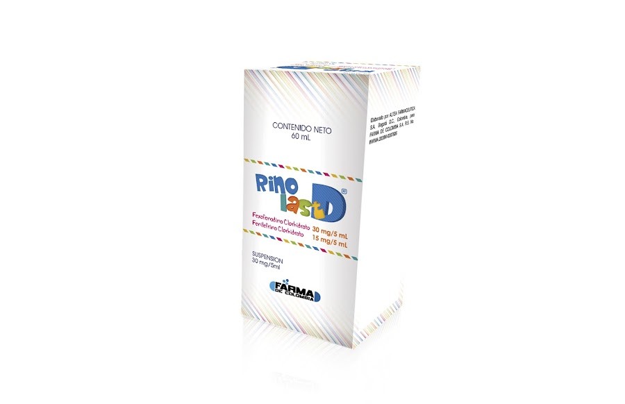 Rinolast D 30/15Mg Sus.Oral Fco.x60Ml. Farma Fexofenadina Fenilefrina