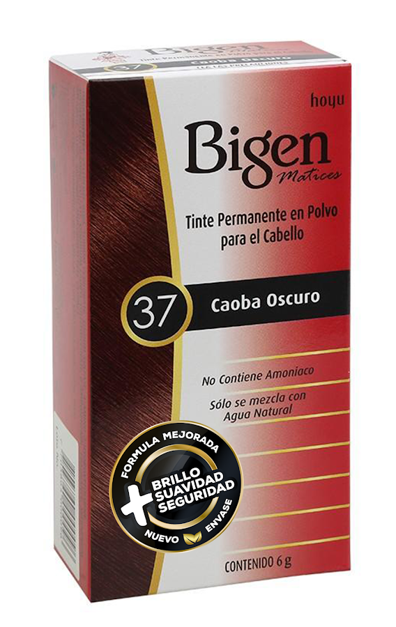 Tinte Bigen Caoba Oscuro 37 x 6gr