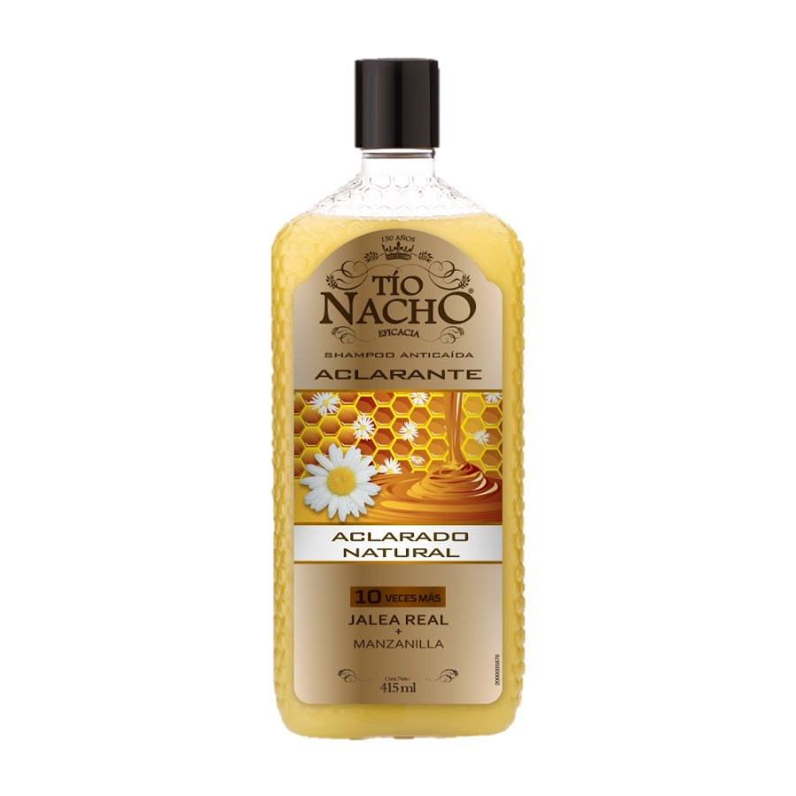 Shampoo Capilar Tío Nacho Manzanilla Aclarante 415 ML
