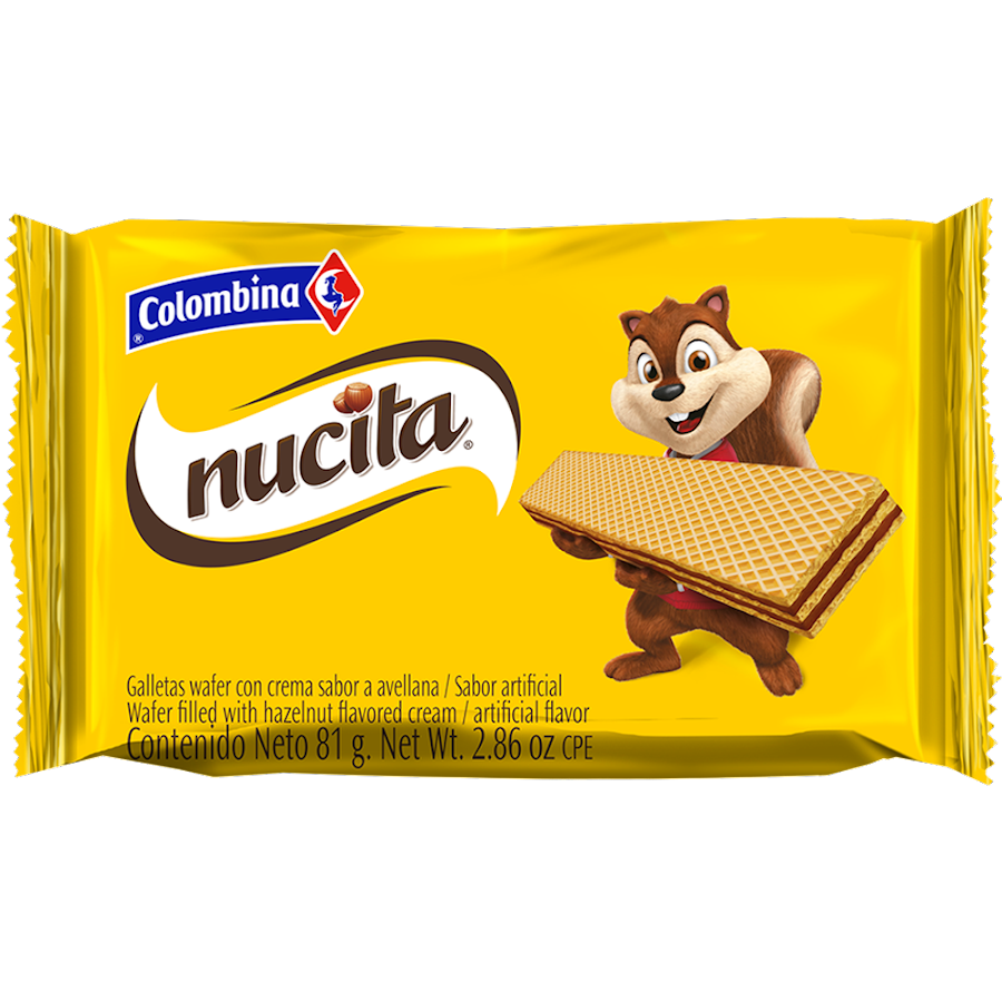 Galletas Wafer Nucita x 81Gr