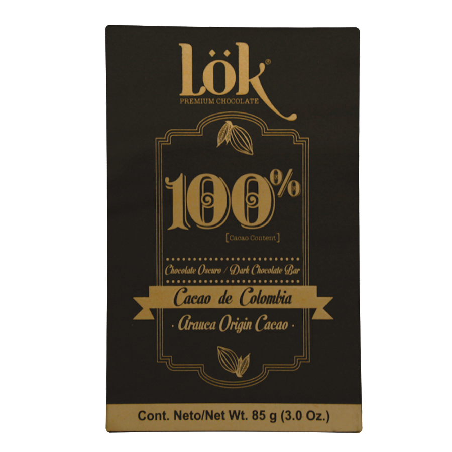 Barra Lok de Chocolate Origen Colombiano X85g