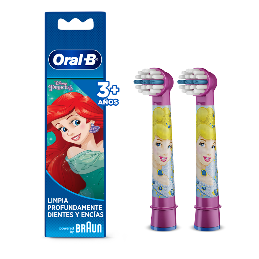 Repuesto Oral-B Princesas Para Cepillo Eléctrico Niño
