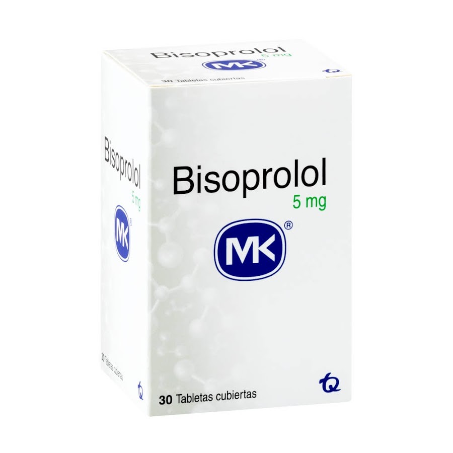 Bisoprolol MK 5mg Caja X 30Tab Bisoprolol Fumarato