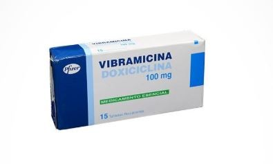 Vibramicina 100Mg Tabletas Caja X15Tab. Pfizer Doxiciclina