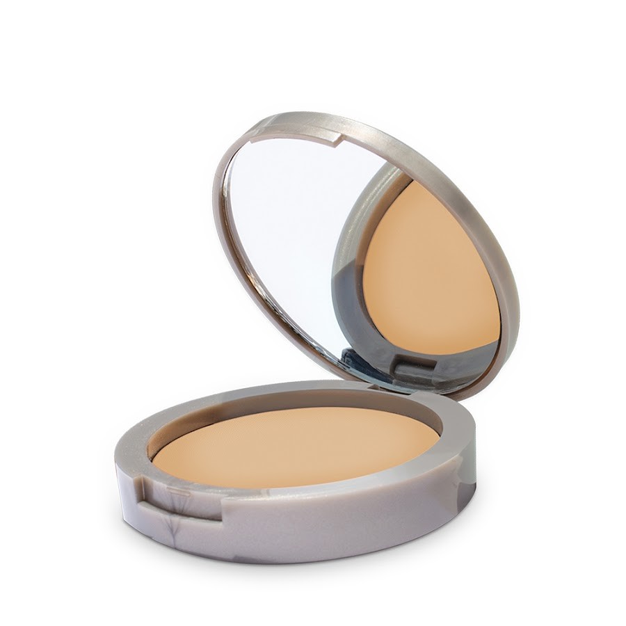 Polvo Facial Compacto Ana Maria Aclarante y humectante Avellana SPF 20+ x 15Gr