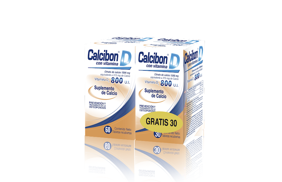Oferta Calcibon Vit. D 1500Mg 800 UI Fco.x60Tab. FAR Calcio Grt.30Tab.