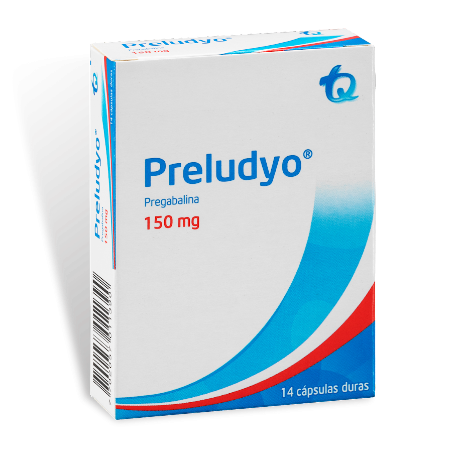 Preludyo 150mg Cápsula Caja x14Cap. TQ Pregabalina