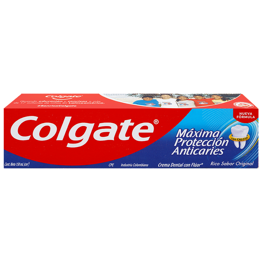 Crema Dental Colgate Anticaries Original Tubo x 150Ml