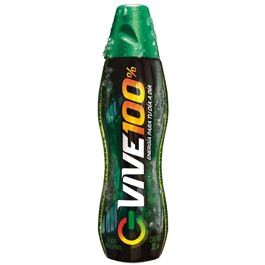 BEBIDA ENERGIZANTE VIVE 100% EXTRACTO TE+GUARANA X380ML.