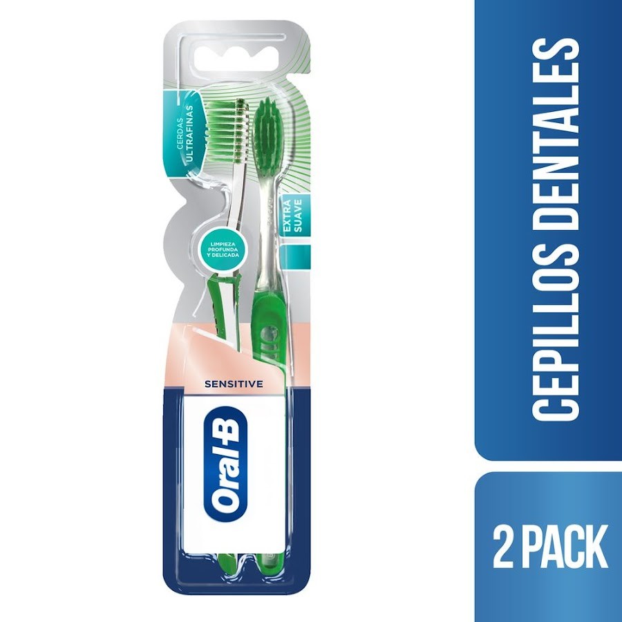 CEPILLO DENTAL ORAL B ULTRA FINO 35 SUAVE  2 UNIDADES