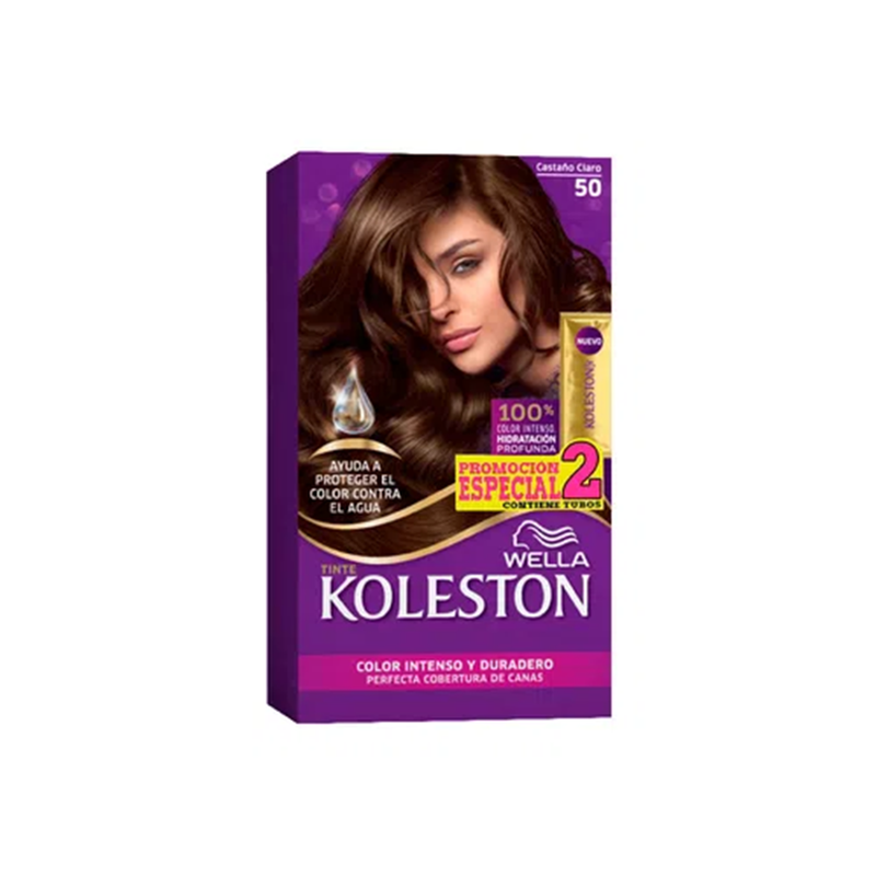Tinte Wella Koleston Castaño Claro N° 50 X1Und Promocion Especial 2 Tu