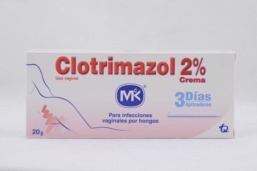 Clotrimazol MK Crema Vaginal 2% Tubo x 20 gramos