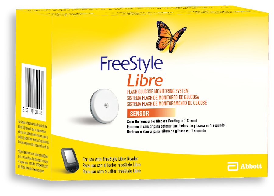 SENSOR FREESTYLE LIBRE X 1 UNIDAD.