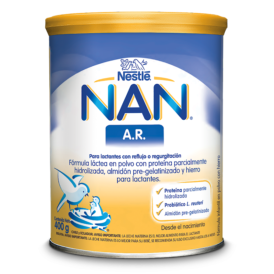 Fórmula infantil NESTLE NAN a.r. x400g