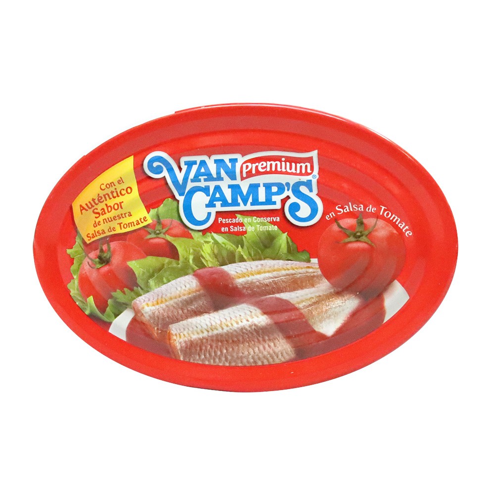 SARDINA SALSA TOMATE VANCAMPS x 425GR