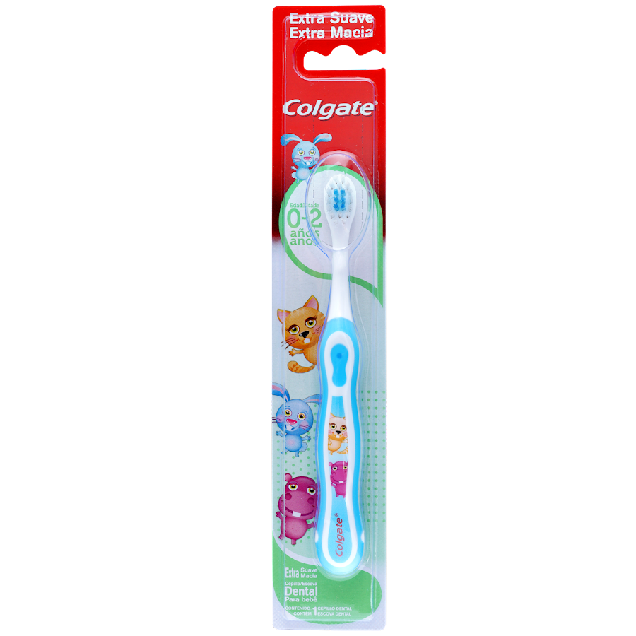 Cepillo Dental COLGATE Bebé 0-2 Años Extra Suave x1Und