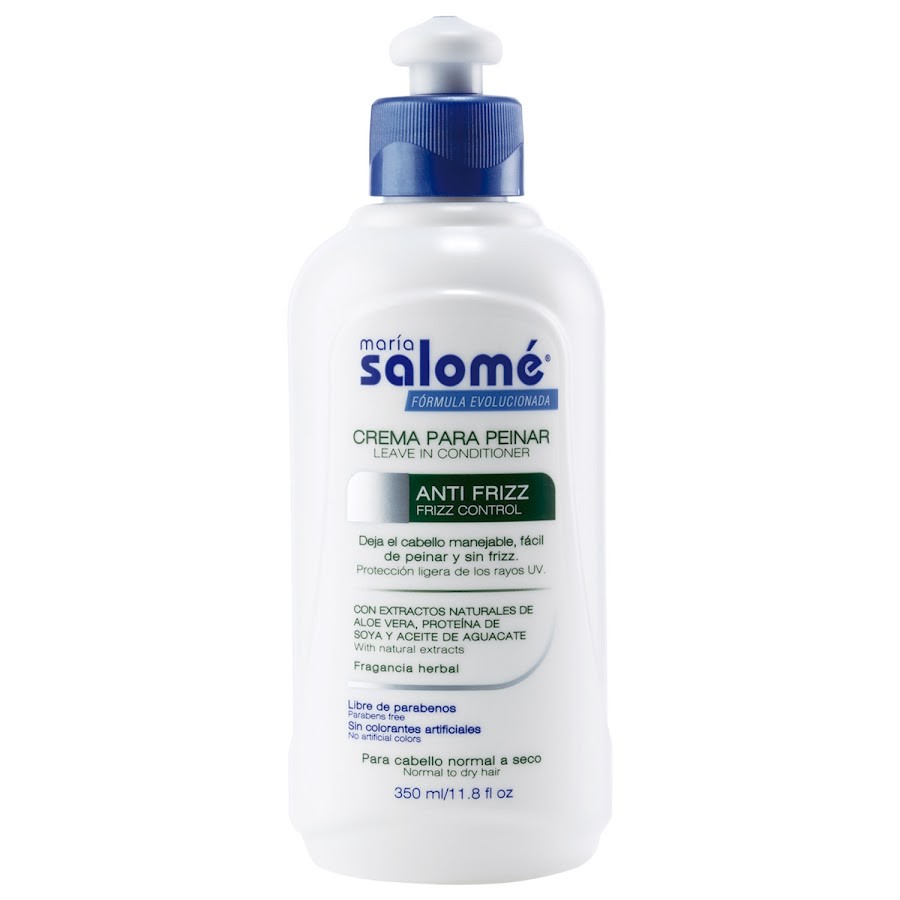 Crema Para Peinar Maria Salome Anti Frizz x 350Ml