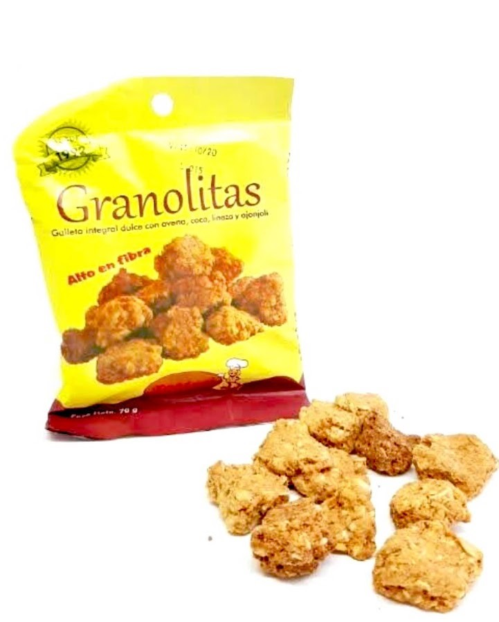 Granolitas Tostao  Galletas Integrales Paquete X78G.