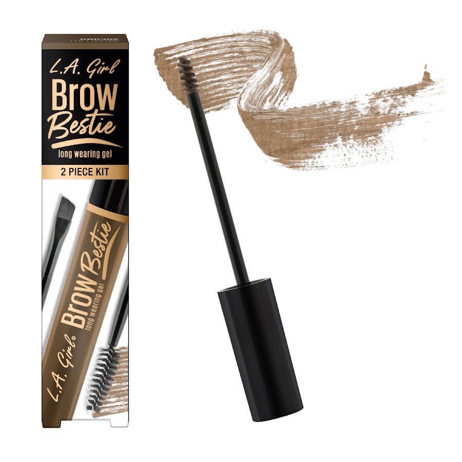 Kit En Gel Para Cejas Brow Bestie Soft Brown La Girl x 1und