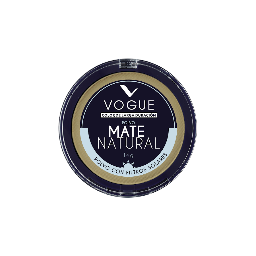 Polvo Vogue Compacto Natural Moreno Uni x 14G